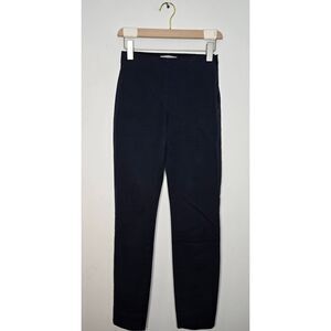 Everlane Side Zip Ankle Pants Size 00 Slim Navy Blue